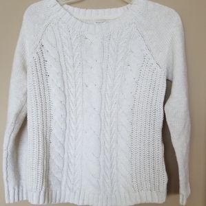 Cable sweater